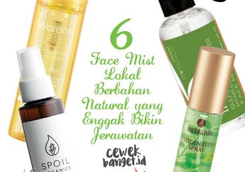 6 Face Mist Lokal Berbahan Natural yang Enggak Bikin Jerawatan