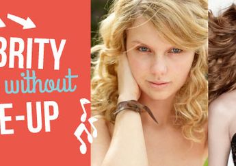 Celebs With & Without Make-up