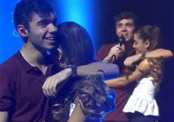 Ariana Grande: Lagu Spesial Dari The Wanted Di Atas Panggung