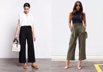 Meski Bertubuh Pendek, Kamu Bisa Tampil Keren dengan Celana Wide Leg, kok!