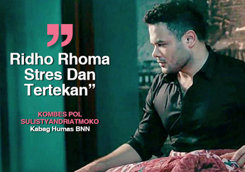 Begini Kondisi Ridho Rhoma Saat Jalani Pemeriksaan di BNN