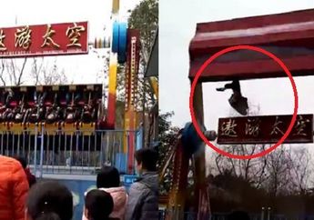 Mengerikan, Seorang Wanita Tewas Terlempar dari Wahana Permainan Taman Hiburan