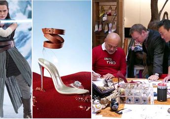 Nggak Nyangka! Ternyata Ini Deretan Sepatu Karya Christian Louboutin yang Terinspirasi dari Film Star Wars: The Last Jedi, Berkolaborasi dengan Disney Juga loh