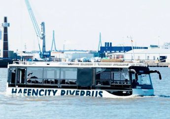 Amazing! Para Calon Gurbernur DKI Mesti Mikirin Bis Bikinan Jerman Ini, Nggak Takut Banjir Nih