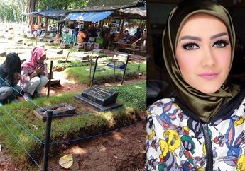 Setelah 5 Bulan Berpulang, Begini Kondisi Makam Julia Perez Sekarang