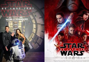 Berangkat ke LA, Andrew White & Nana Mirdad Hadiri Premiere Film Star Wars: The Last Jedi