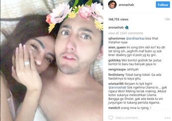 Heboh!  Buat Video di Atas Ranjang Tanpa Busana, Aron Ashab Dikecam Banyak Orang