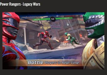 Seru Banget, Game Power Ranger Dirilis untuk iOS dan Android, Begini Isi Gamenya