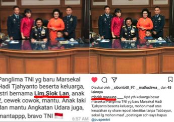 Wow! Bikin Heboh Dengan Colek Istri Panglima TNI Hadi Tjahjanto, Hal yang Terjadi Berikutnya Seperti Biasa Deh   