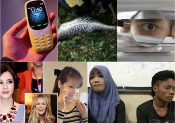 5 Berita Terpopuler Non Selebriti, Dari Nokia, Ular Piton, Nenek Cantik Dan Seterusnya