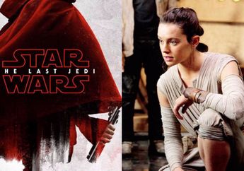 Hadiri Premiere Film Star Wars: The Last Jedi di Inggris, Inilah Penampilan Glamor Daisy Ridley, Sang Aktris Pemeran Jedi Padawan Rey