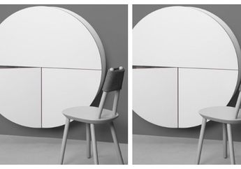 Dari Luar Sih Cuma Papan Lingkaran Biasa, Tapi Begitu Dibuka Malah Jadi Begini!