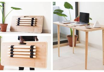 Bisa Ditenteng ke Mana-mana, Meja yang Bisa Lepas Pasang Ini Wajib Dimiliki Millennials!