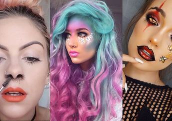 Dari Extension Bulu Hidung Hingga Riasan Unicorn, Ini 10 Tren Kecantikan Paling Aneh Tahun 2017