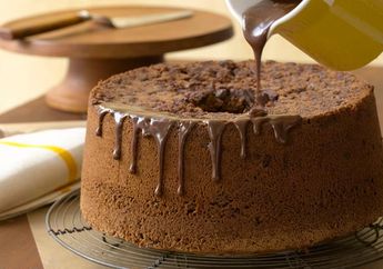 Chocolate Chiffon Teman Ngopi di Kala Santai