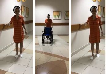 Seperti Anak Kecil, Jupe Sedang Rajin Belajar Jalan