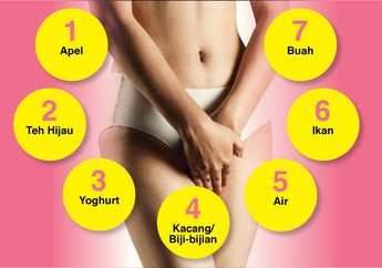 INFOGRAFIS : 7 Makanan yang Wajib Kamu Konsumsi Agar Miss V Tetap Lembap Sepanjang Hari