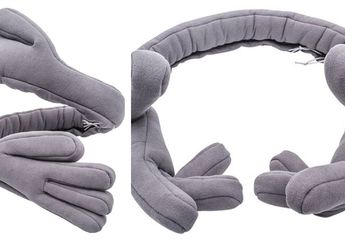 Unik, Bantal Leher Ini Bisa Mencekram Kepalamu Layaknya Dekapan Ibu loh