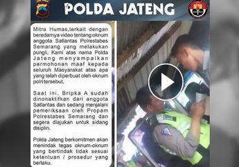Oknum Polisi 'Nakal' di Semarang Sukses Jadi Artis Sosial Media, Begini Nasibnya Pasca Beredar Video Razia Tolak Beri Surat Tilang