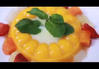 Yuk Intip Resep Mango Pudding Ala Farah Quinn, Bisa Jadi Camilan Sehat Untuk Buah Hati loh