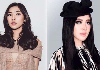 Sama-sama Pakai Dress Rancangan Desainer Sebastian Gunawan, Lebih Suka Penampilan Syahrini atau Isyana Sarasvati?