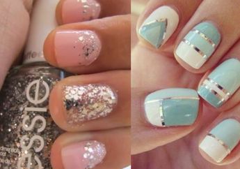 Sambut Tahun 2018 dengan Nail Art Simpel yang Gampang Banget Dibikin, Yuk intip Caranya