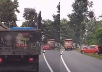 Detik-Detik Kecelakaan di Ambarawa, Truk VS Mobil Merah, Ini Alasan Mengapa Jangan Asal Potong Jalan