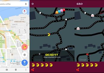 Hari Ini Kamu Bisa Main Pacman di Google Maps!