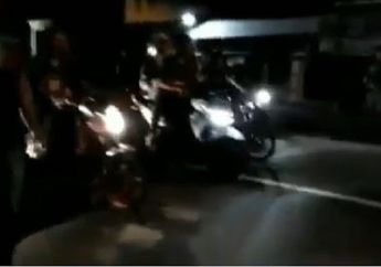 Nekat Balap Liar di Jalan Raya, Pembalap Ini Diseruduk Mobil dari Belakang