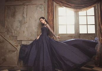 Rela Kedinginan yang Penting Gracia Indri Bisa Foto di Tempat Ini