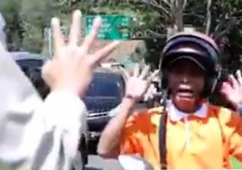 Viral, Disaksikan Lebih dari 300ribu Kali, Video Pengendara Motor yang Mendadak Jadi Tunawicara ini Bikin Ngakak, Kebohongannya Terbongkar Setelah Polwan Lakukan ini!