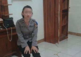Ngabur Dari Tugas Pengamanan Natal, Oknum Polwan Berpangkat Brigadir Lagi 'Ngamar' Digrebek Komandannya