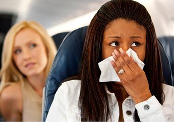 Hati-hati, Naik Pesawat Bisa Bikin Kamu Sakit loh, Begini Penjelasannya