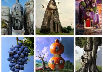 Kece Badai, Seniman Ini Ciptakan Rumah dari Photoshop, Hasil Kayak Negeri Dongeng