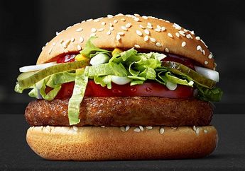 Resmi Nih! McDonald's Jadikan Burger Vegan Sebagai Menu Tetap, 'Daging' nya Terbuat dari Apa ya?