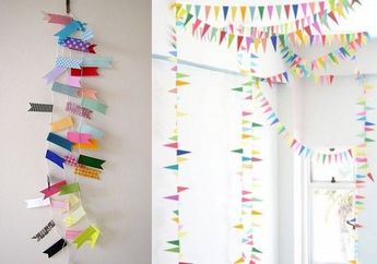 Gampang Banget, Gini nih Bikin Hiasan Mini Rainbow Garland, Dijamin Pesta Tahun Baru Jadi Meriah
