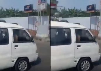 Diduga Kabur Saat Akan Diderek Dishub, Begini Nasib Supir Mobil Carry Putih Ini Selanjutnya