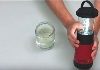 Canggih, Lampu Ini Gunakan Air Garam Sebagai Energi