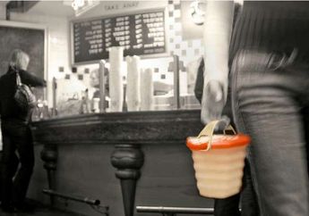 Bisa Ditarik Ulur Kayak Akordion, Tempat Makan Ini Solusi Hemat Tempat