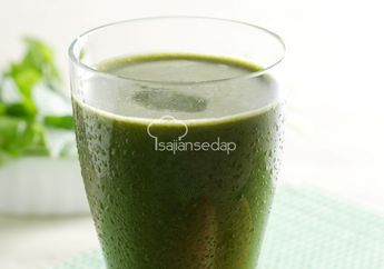 Resep: Segarnya Jus Lemon Bayam Apel Yang Sehat