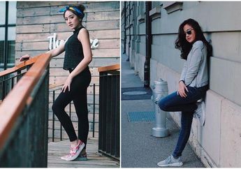 Hobi Pakai Sneakers, Intip Koleksi Sepatu dari Salshabilla Adriani Yuk! Kids Zaman Now Banget!