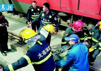 Berusaha Mengakhiri Hidup, Seorang Kakek Menabrakkan Diri ke Kereta Api