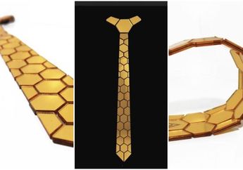 Terbaru di 2018 yang Super Unik, Dasi Ini Terbuat dari Bahan Akrilik! 