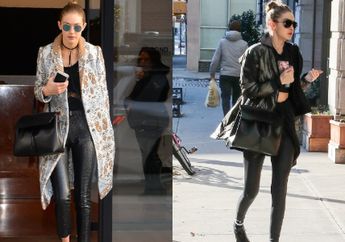 5 Model Outer Favorit Gigi Hadid, Ada yang Sama dengan Punyamu Nggak?