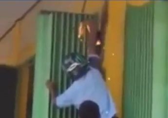 Ngeri, Sebuah Video Menunjukan Korsleting Listrik Sampai Keluarkan Api, Hati-hati ya