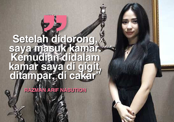 Pengacara Razman Arif Nasution Nikah Siri Dengan Bella Luna, Bella: Saya memang menggigit