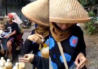 Siswi Penjual Jamu Asal Solo yang Cantik Ini Mendadak Viral, Netizen: Tak Boronge Jamune!