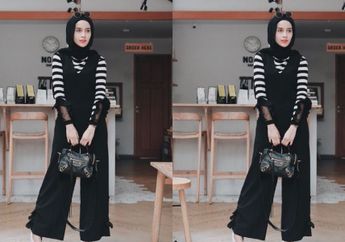 Yuk Intip Inspirasi Mix And Match Kaos Motif Stripes Untuk Hijabers, Dijamin Makin Stylish deh!