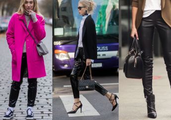 Ingin Tampil Beda dengan Memakai Celana Bahan Kulit yang Lagi Hits, Ini Tips Padu Padan Biar Stylish!