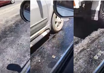 Tanda-tanda Global Warming Makin Parah, Aspal di Jalan Ini Sampai Meleleh Kayak Es Krim